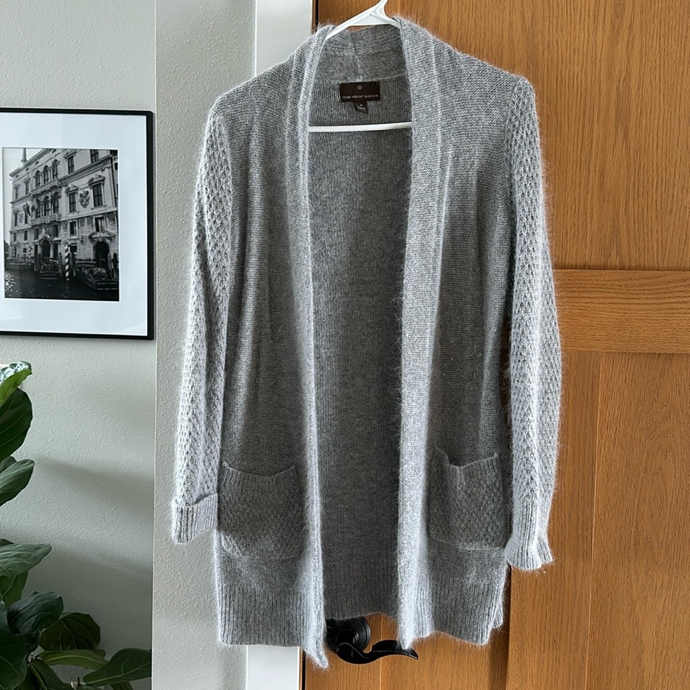 Gray Cardigan